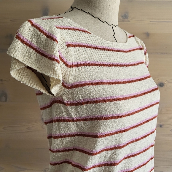 Madewell Knitted Striped Top size S - Picture 3 of 5